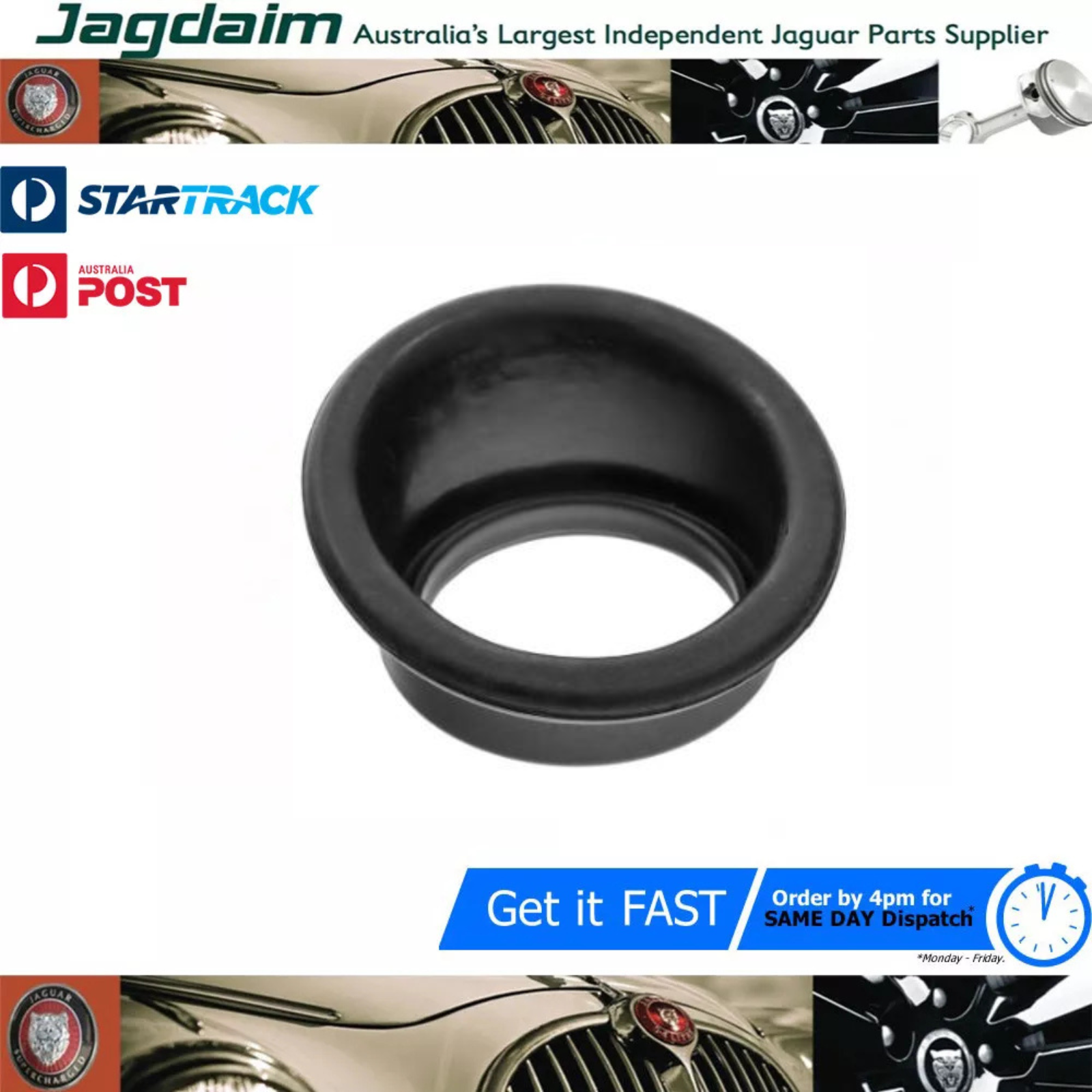 57-107.png New Jaguar Steering Column Grommet XK140 C8093 - Image 1