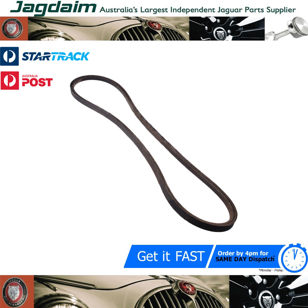 57-110.jpg New Jaguar XJ6 S1 Fan Belt Fitted To Car With Butec Alternator C32473 - Image 1