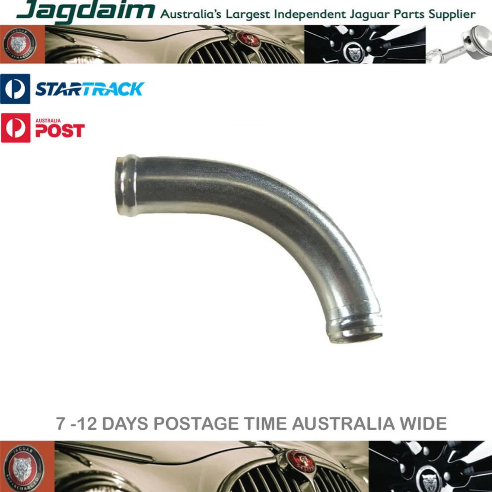 57-110.png New Jaguar Water Pipe LH S3 E Type C33291 - Image 1