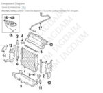 New Jaguar 07-14 XK XKR -Engine Coolant Recovery Tank C2P20998 C2P25607 - Image 8