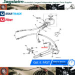 New Jaguar XJ6 XJ40 P.A.S High Pressure Hose CAC9952 CCC7568