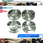 New Jaguar X-Type 2.0 2.5 3.0 V6 2000-2004 Rear & ront New Brake Discs &Pads Set