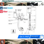 New Jaguar Daimler XJ S1 Clutch Pedal Gasket C27625