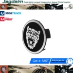 New Jaguar Silver / Black Alloy Wheel Badge C2C30081*