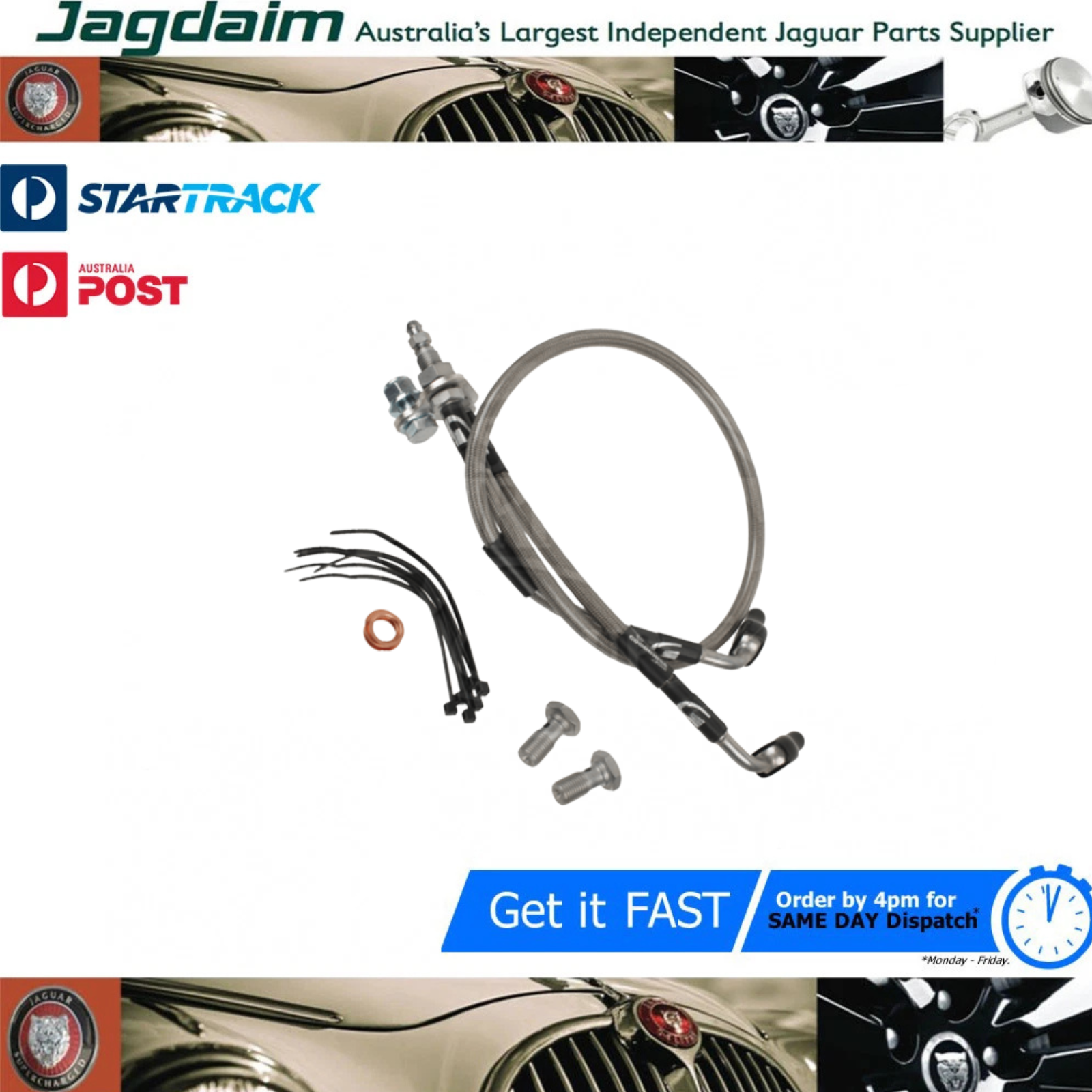 57-204.png New Jaguar Easy bleed brake conversion kit - Girling brakes S2 E Type SBS1506 - Image 1