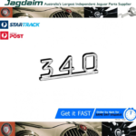 New Jaguar 340 Boot Badge BD31034