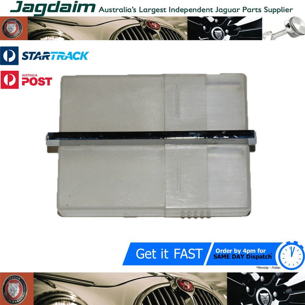 57-215.jpg New Jaguar XJ Series 1 Boot/Trunk Lid Strip Badge BD36078 - Image 1