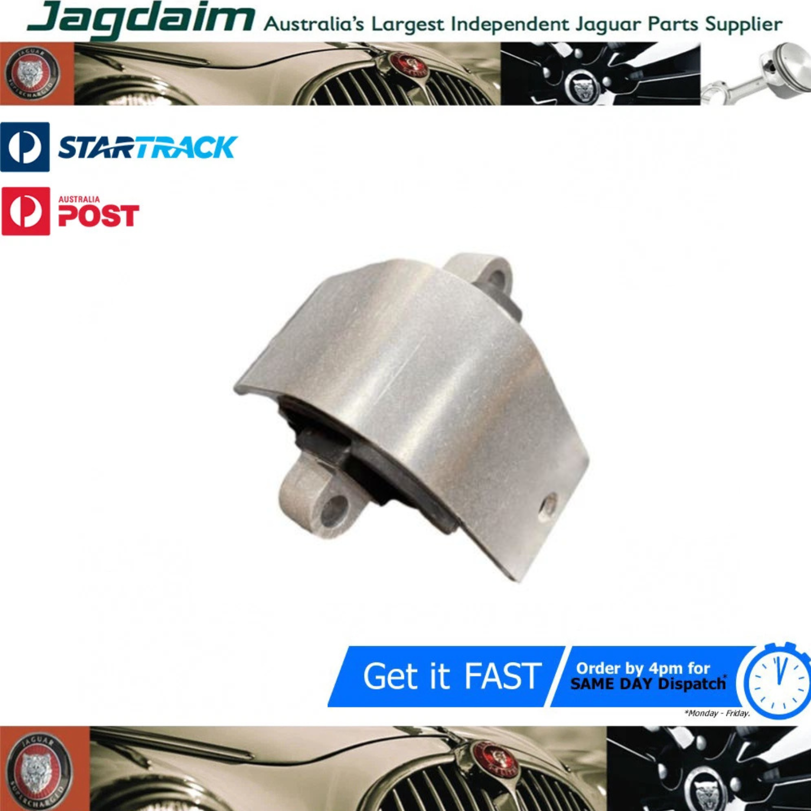 57-247.png New Jaguar Transmission Mount XE XF F Pace Genuine T2H14266 - Image 1