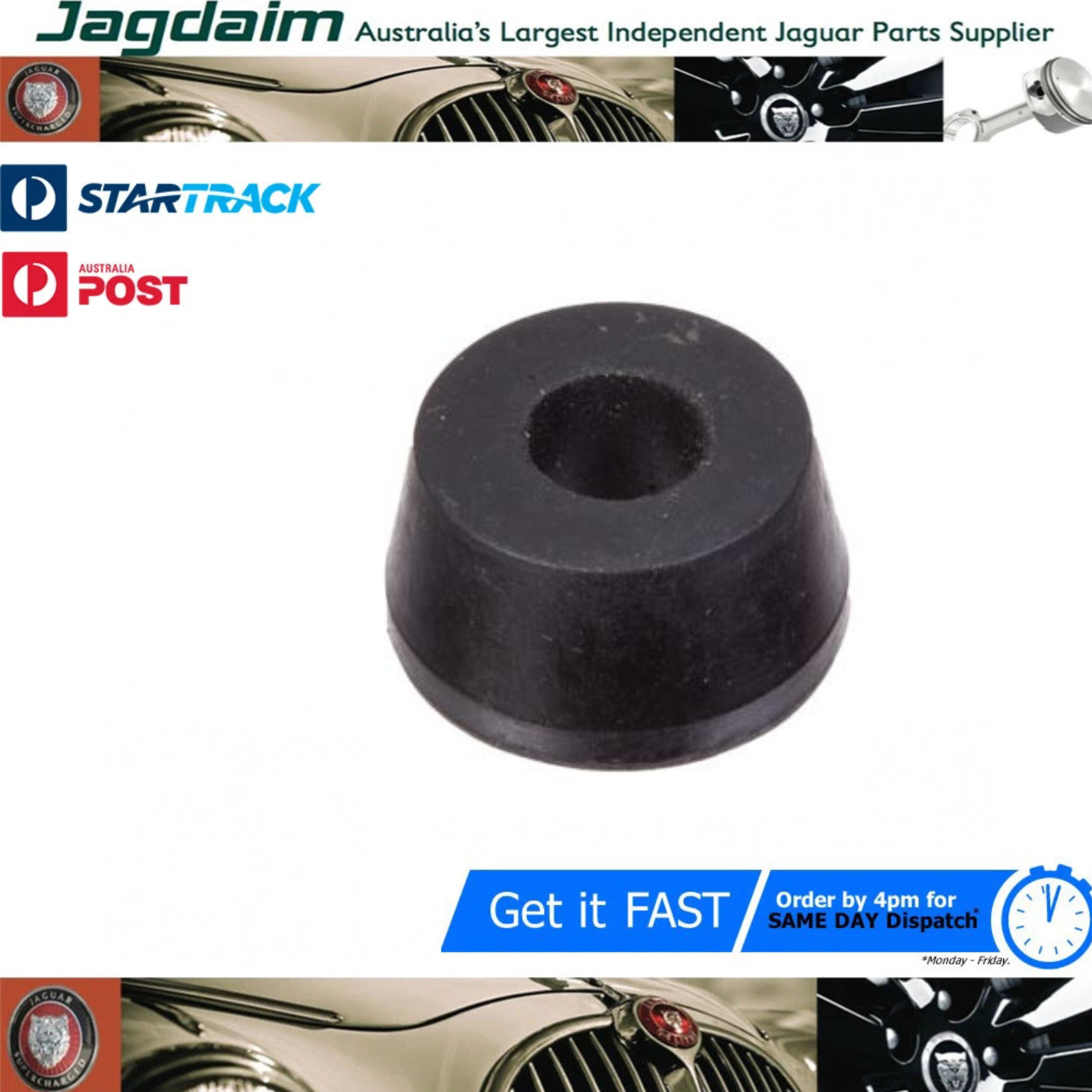 57-25.png New Jaguar Sway Bar Bush XK120 XK140 XK150 Front Lower C3050P - Image 1