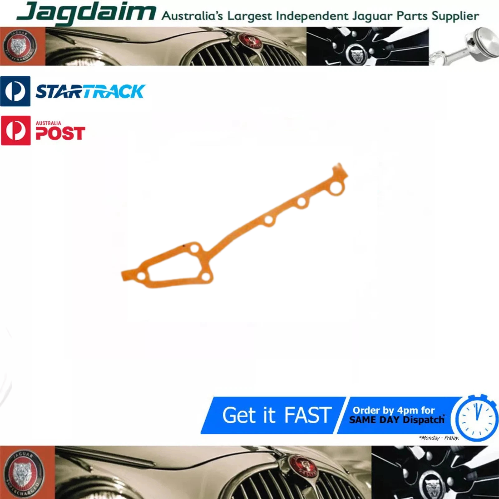 57-250.png New Jaguar Timing Cover Gasket RH V12 C29338 - Image 1
