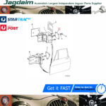New Jaguar XJS Upper Door Hinge Plate RTC1671