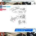 New Jaguar Daimler XJ6 XJ12 S1 S2 S3 Door Handle Right Rear Inside BAC1468