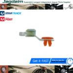 New Jaguar Door Lock Retaining Nut Bush & Clip BD32396