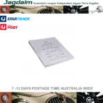 New Jaguar Parts Catalogue J13/R
