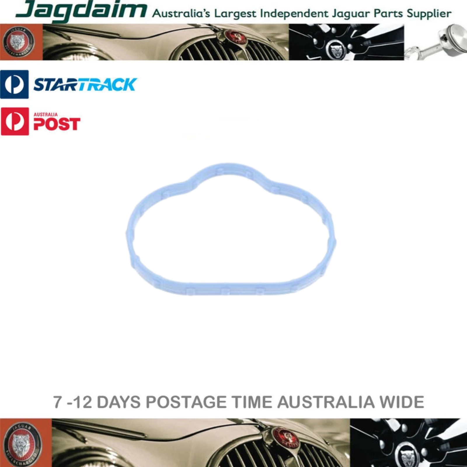 57-292.png New Jaguar Gasket Lower Inlet Manifold X TYPE 2.1 LITRE C2S12588* - Image 1