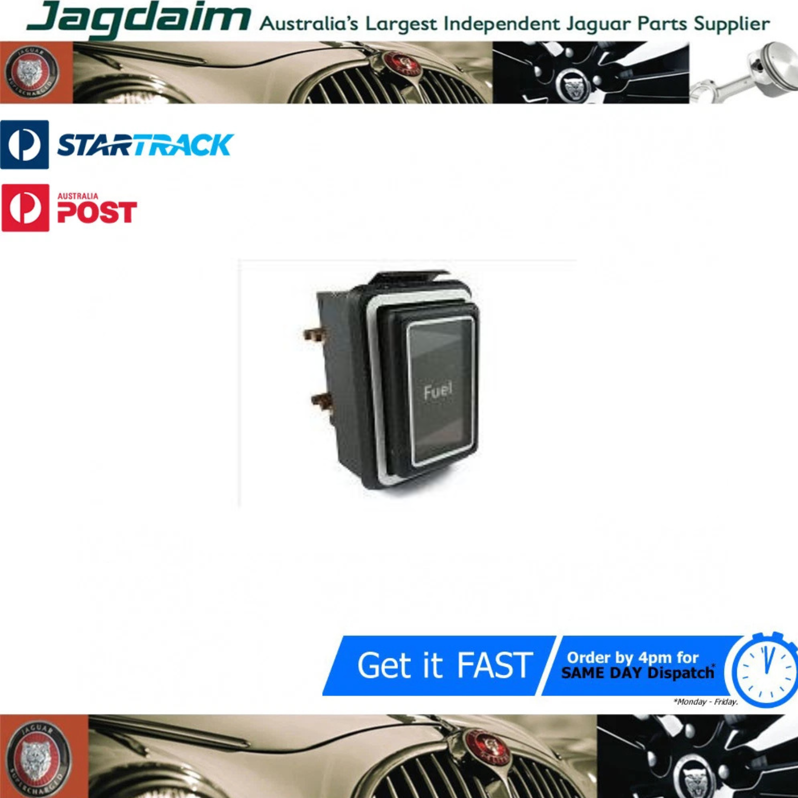 57-347.png New Jaguar Fuel Change Over Switch XJ S2 C40122 - Image 1