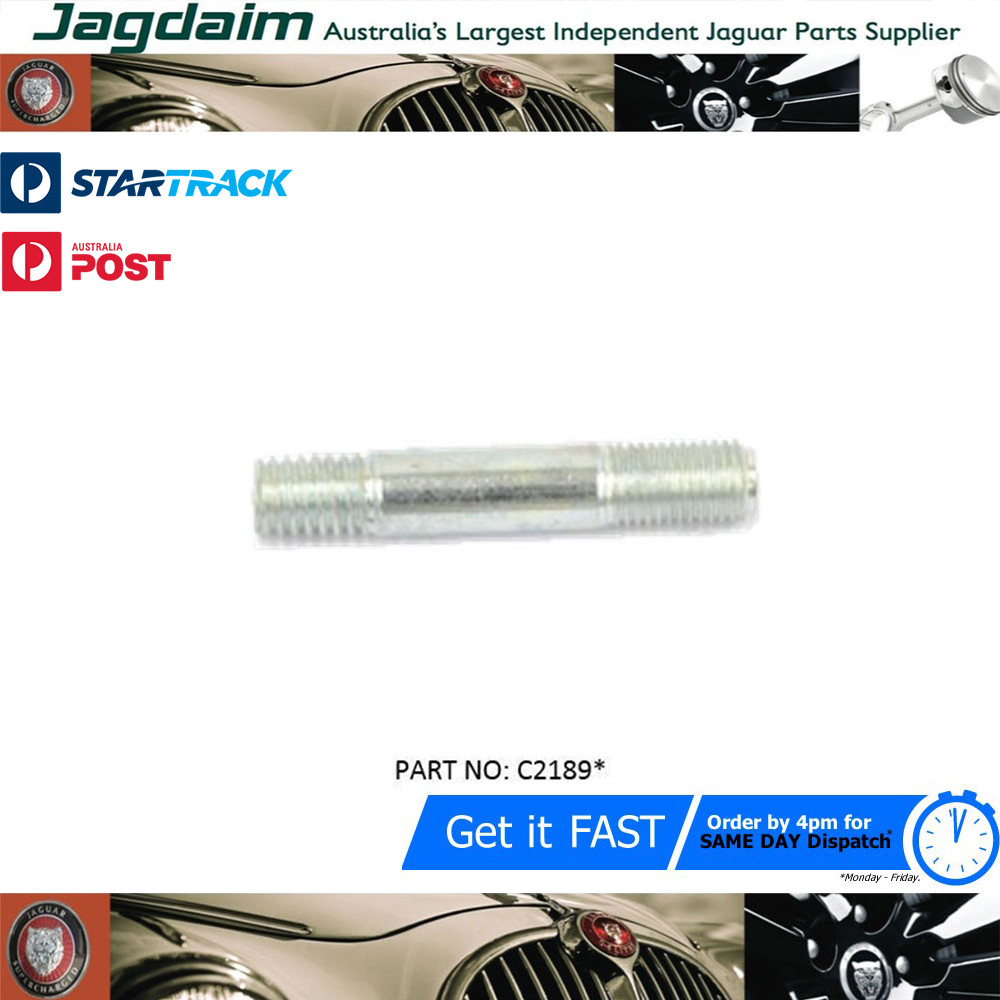 57-3499.jpg New Jaguar DAimler XK XKE E-Type MK XJ6 3.4 3.8 Cylinder Head Stud C2189 - Image 1