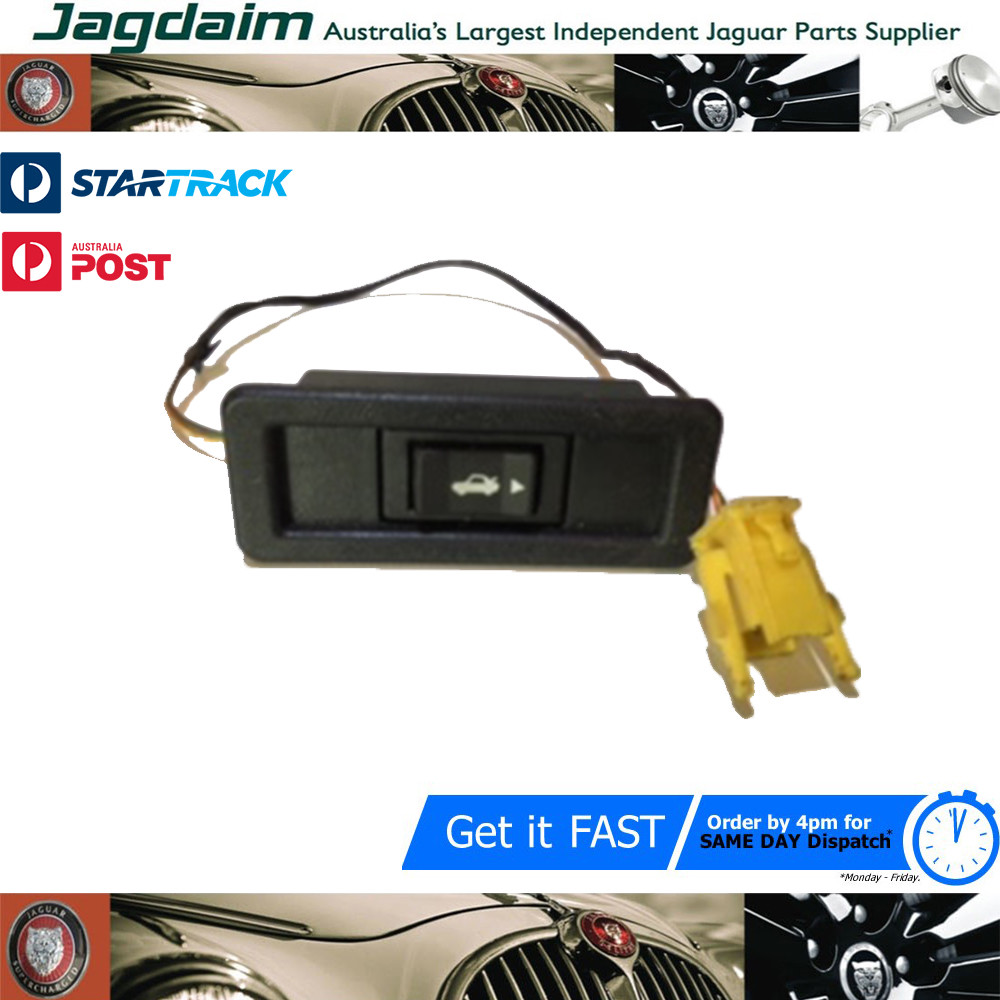 57-3502.jpg New Jaguar XJ40 XJ6 Boot / Trunk Lid Release Switch DBC5028 - Image 1
