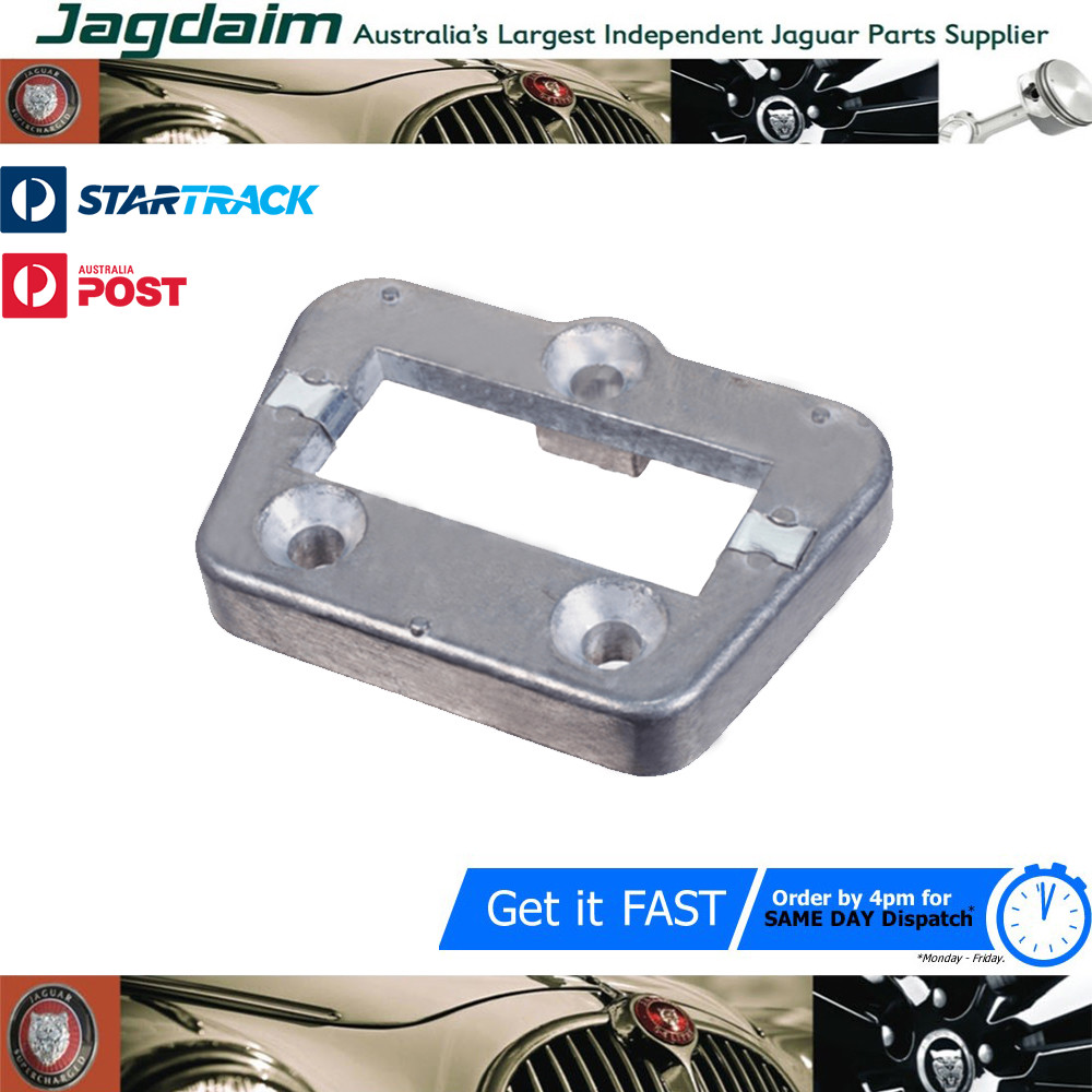57-3525.jpg New Jaguar XJ40 XJ6 XJ12 Rear View Mirror Base Plate BEC17254 BAC6194 - Image 1