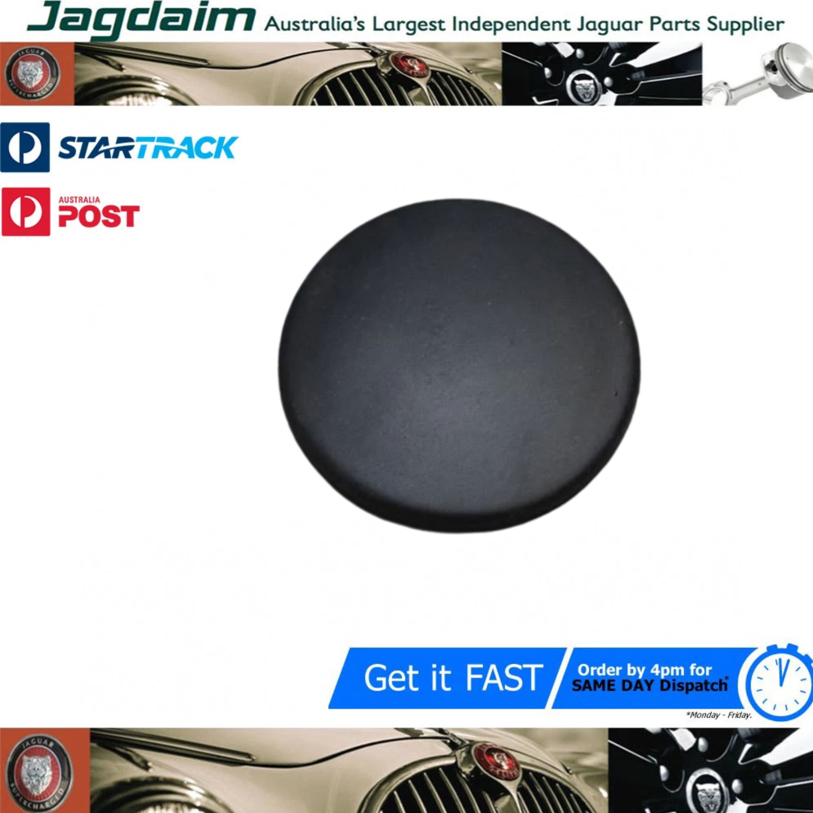 57-435.png New Jaguar Plastic Body Sealing Plug 1 1/8" Gearbox Top Cover BD15588/10 - Image 1