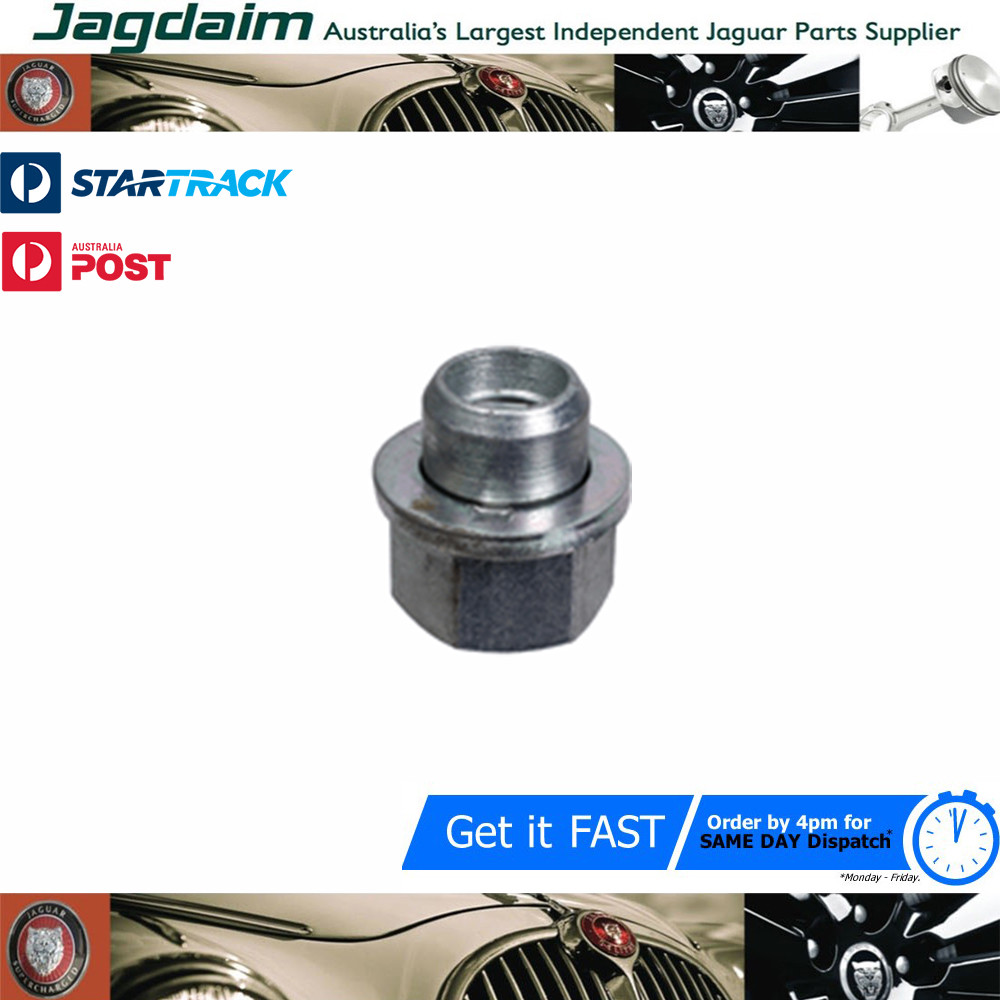 57-4399.jpg New Jaguar XJ40 XJ6 XJ12 XK8 Open End Wheel Nut MMB6261AA - Image 1