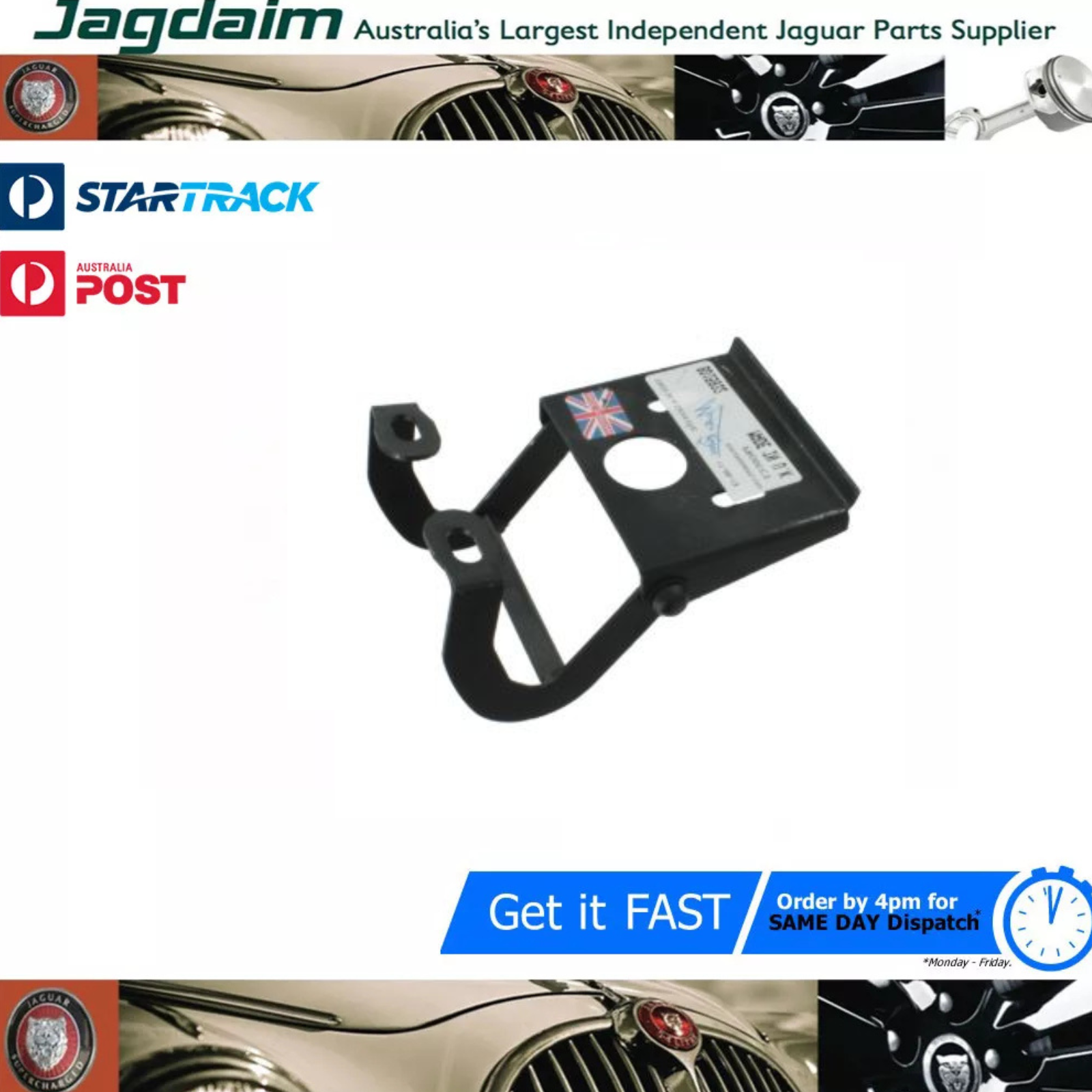 57-440.png New Jaguar Fuel Filler Lid Hinge Assembly S1 E Type BD15932 - Image 1