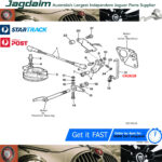 New Jaguar XJ XJ40 XJ6 XJ12 Throttle Linkage Link C42618