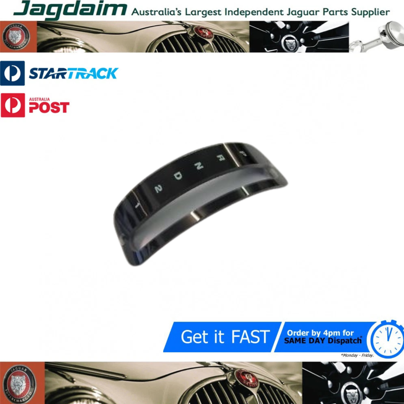 57-453.png New Jaguar Gear Shift / Selector Indicator E Type BD38409 - Image 1