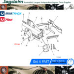 New Jaguar Daimler XJS Bumber Cover Side Quarter Support RTC1540