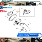 New Jaguar XJS Fuel Filler Clamp Ring Left Hand CAC2404