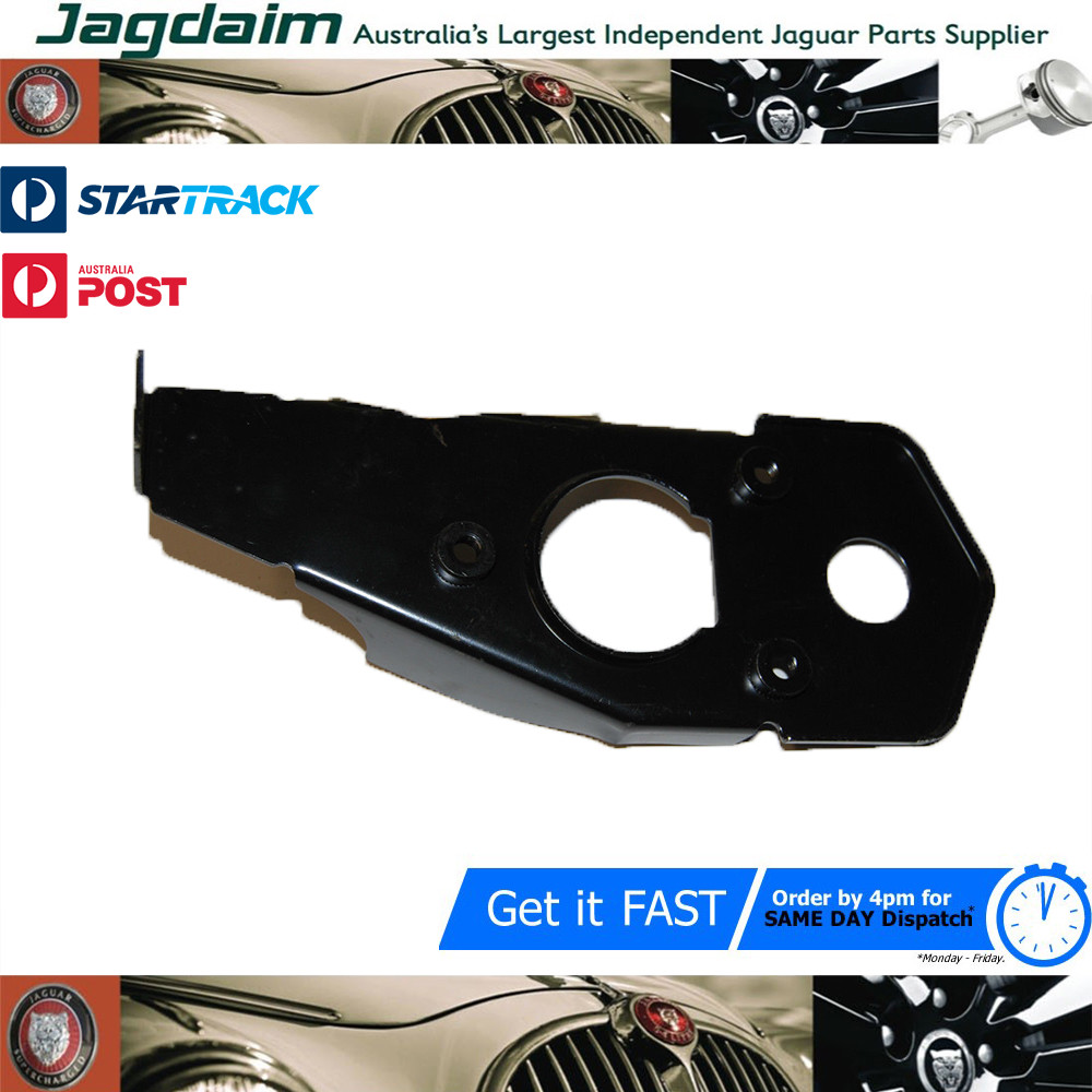 57-463.jpg New Jaguar XJ40 R/H/F Bumper Strut Mount Plate JLM11550 - Image 1