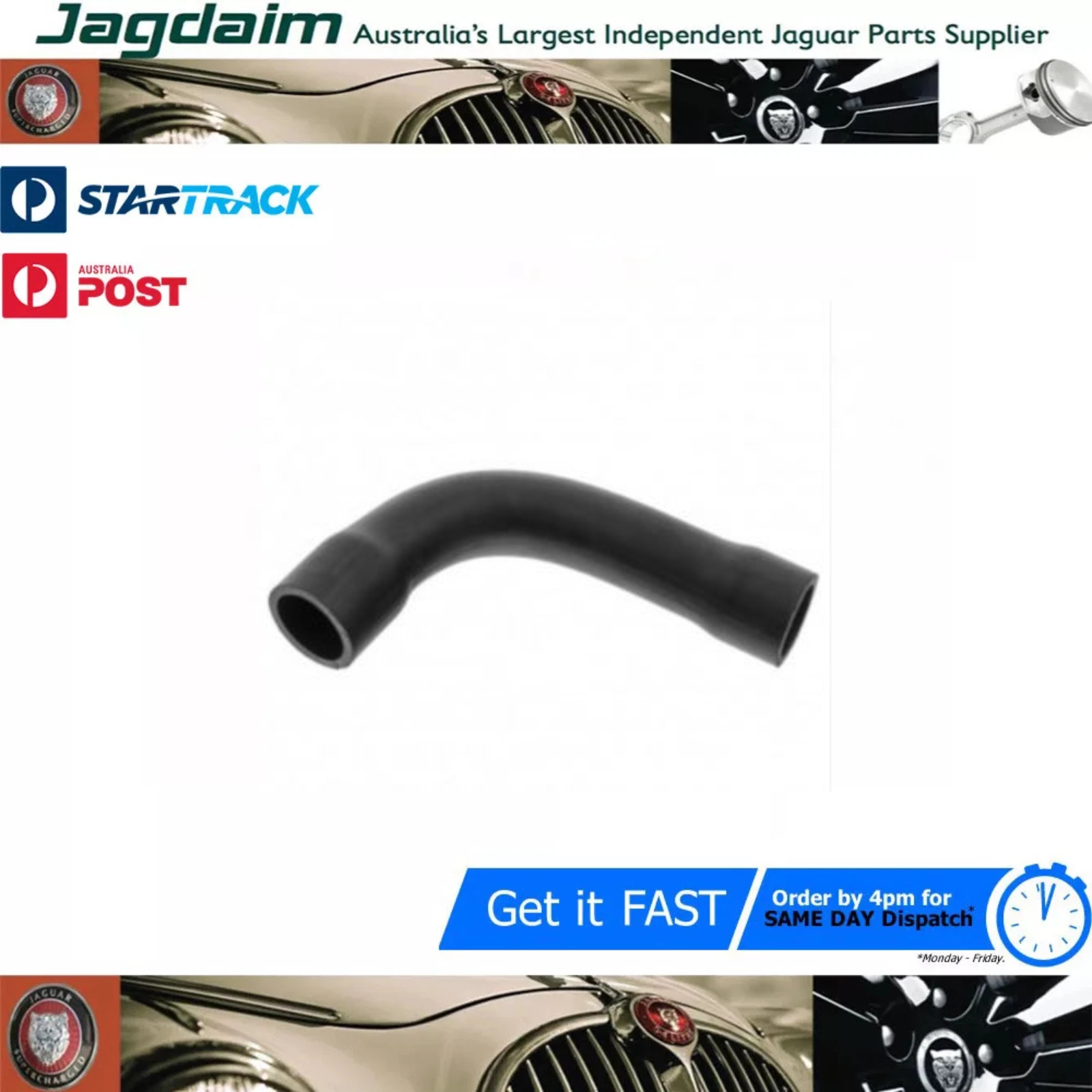 57-469.png New Jaguar Hose By Pass MK2 S Type XK140 XK150 E Type C7548* - Image 1