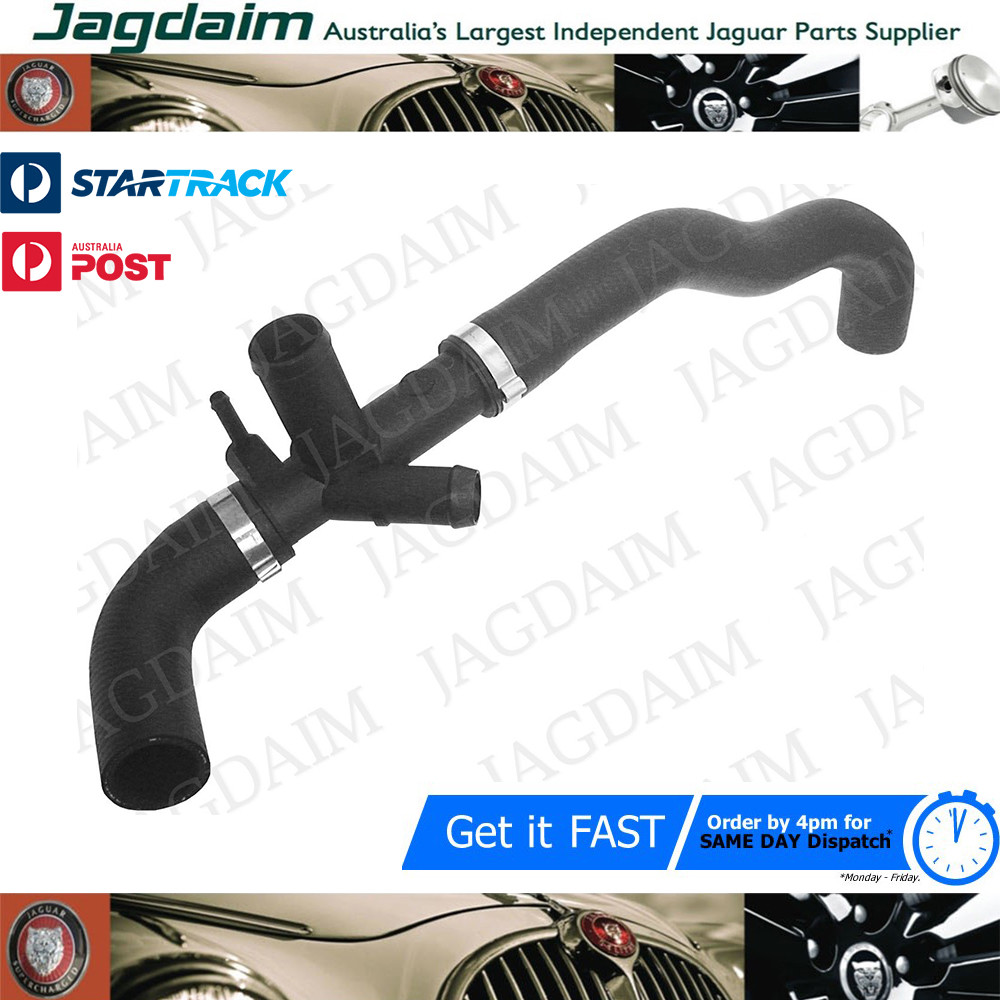 57-4799.jpg New Jaguar S-Type 2000-2002 V6 3.0 Models Upper Radiator Hose Coolant XR827648 - Image 1