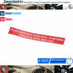 New Jaguar E-Type Carb Emission Decal ID0060