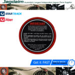 New Jaguar E-Type S1 S2 Run In Sticker Decal Red RIS001R