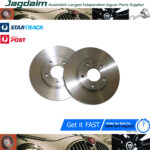 New Jaguar XJ8 XK8 X308 XKR Front Brake Disc Rotor Pair Set Kit JLM20150
