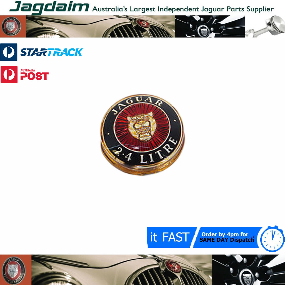 57-5077.jpg New Jaguar Mk 2 Jaguar 2.4 Litre Grille Badge BD11497 - Image 1