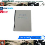 New Jaguar E-Type S1 4.2 Parts Catalogue J37
