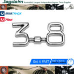New Jaguar MK2 MK 3.8 Litre Boot Trunk Lid Badge Emblem Logo BD27195