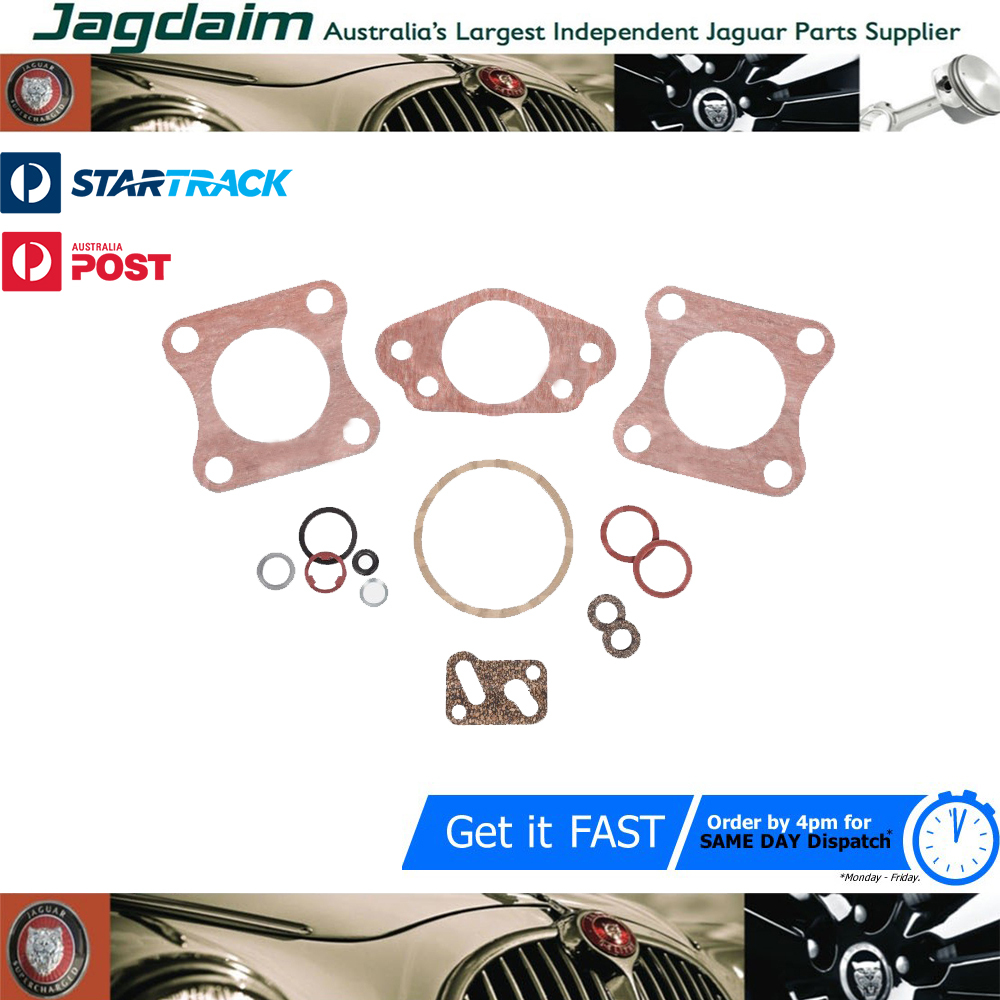 57-5129.jpg New Jaguar Mk S-Type XK 3.4 3.8 Carburettor SU Gasket Pack AUE805 - Image 1