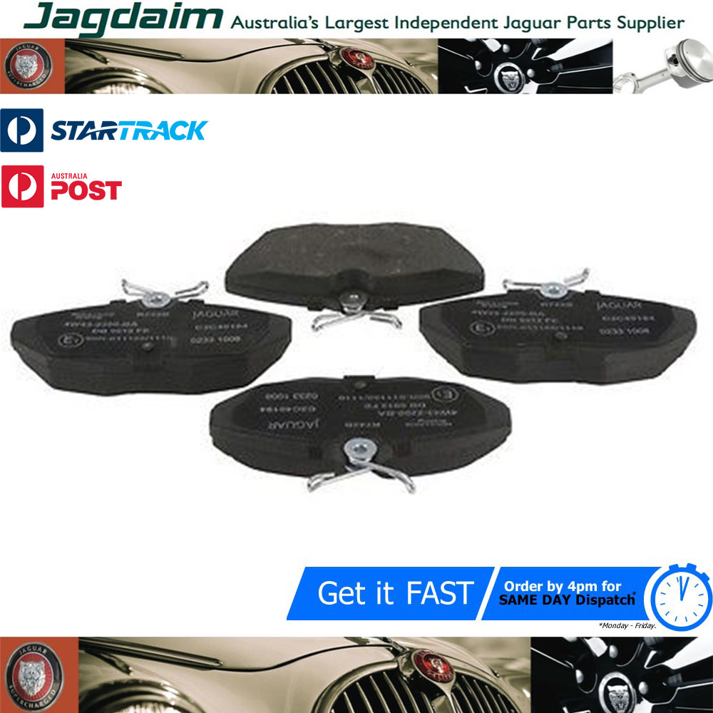 57-5192.jpg New Jaguar S-Type XJ X350 Rear Brake Pads Set Kit C2C40194 - Image 1