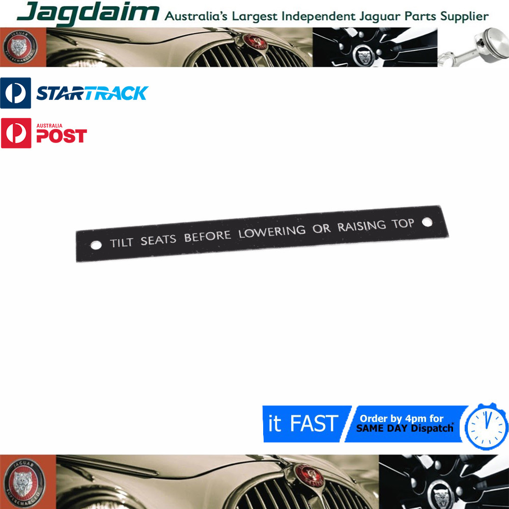 57-5238.jpg New Jaguar E-Type Tilt Seat Plate ID0013 - Image 1