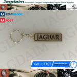 New Jaguar Keyring Key Ring Plaque Chrome - Image 2