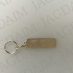 New Jaguar Keyring Key Ring Plaque Chrome - Image 5