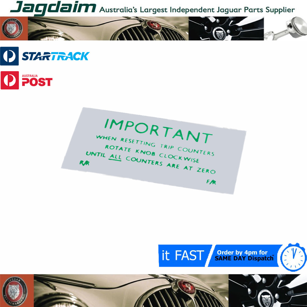 57-5683.jpg New Jaguar Trip Reset Decal ID0050 - Image 1