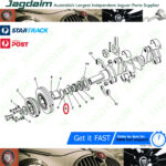 New Jaguar XJ6 XJ XKE Cam Guide Crankshaft O-Ring EAC8101 - Image 2