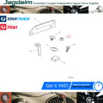 New Jaguar XJ XJ40 XJ6 XJS Plastic Nut AGU2231