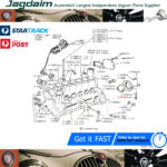 New Jaguar XJ6 Rear Main Bolt Cap Socket Screw C42348/6