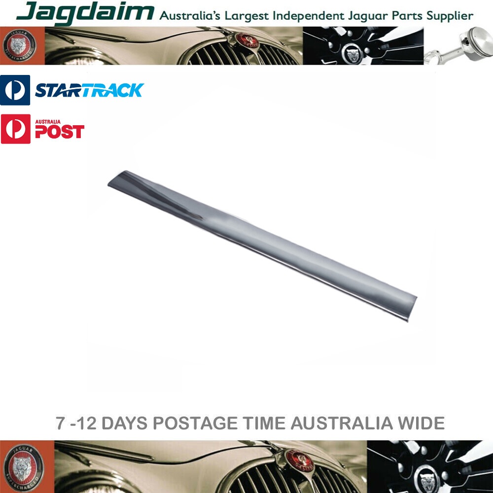 57-6108.jpg New Jaguar Chrome Moulding RH BD32098 - Image 1