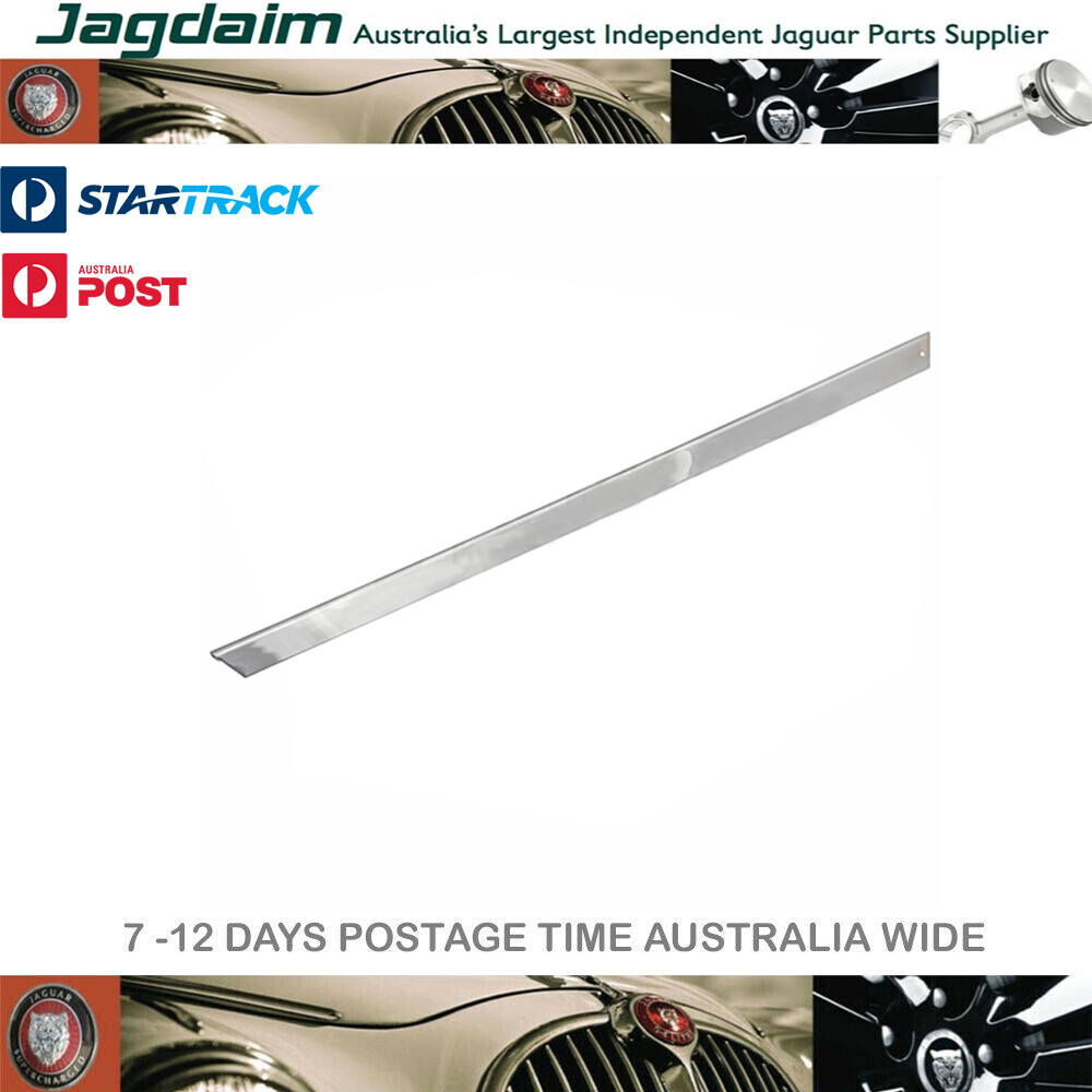 57-6177.jpg New Jaguar Door Casing Chrome Long RH BD26542 - Image 1